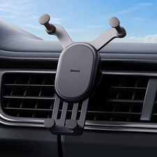 Baseus Auto Restorable Car Phone Holder Gravity for Car Air Vent Silicone Stand