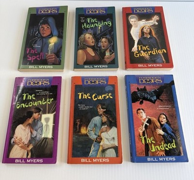 Forbidden Doors PB Books 3-8 Lot of 6 Bill Myers Christian Youth Fiction Vintage