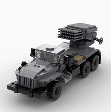 Tornado Rocket Launcher Model Military Series Small Particle Block Toy