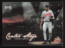 2006 Upper Deck Ovation Daniel Cabrera Center Stage #CS-DC Card