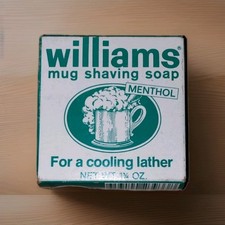 Vintage Williams Mentholated Mug Shaving Soap - 1.75 oz
