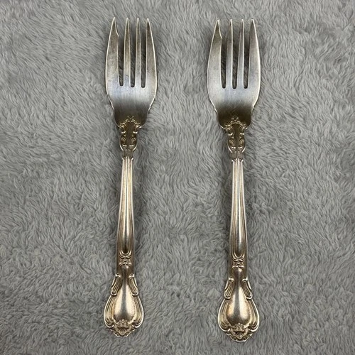 Chantilly By Gorham Sterling Silver Salad Forks 6 1/2" 76 grams