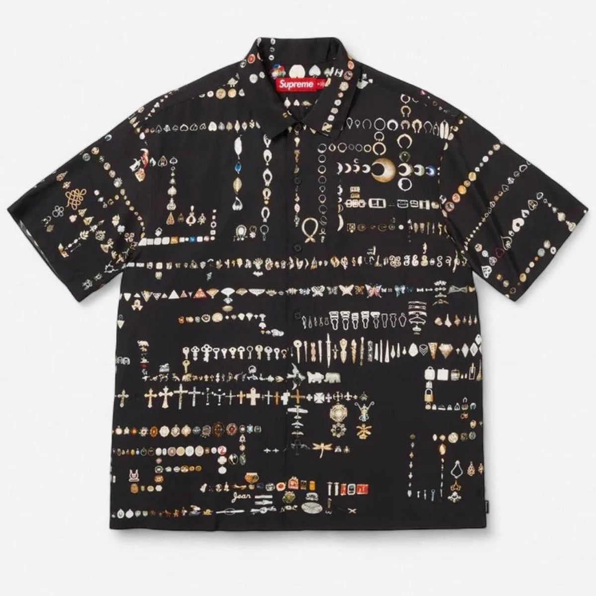 Supreme Black Casual Button-Down Shirts for Men for sale | eBay