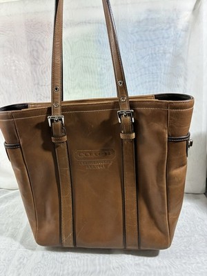VTG Coach Hamptons Leather Gallery Tote Model Number 8E92