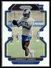 2021 Panini Prizm Ernest Jones Rookie Los Angeles Rams #421 Silver