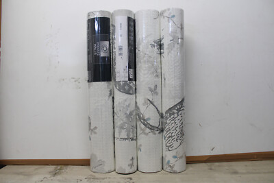 4 Rollen Vliestapete AS Creation Private Walls 36092-2 Grau/Weiss/Blau Gemustert