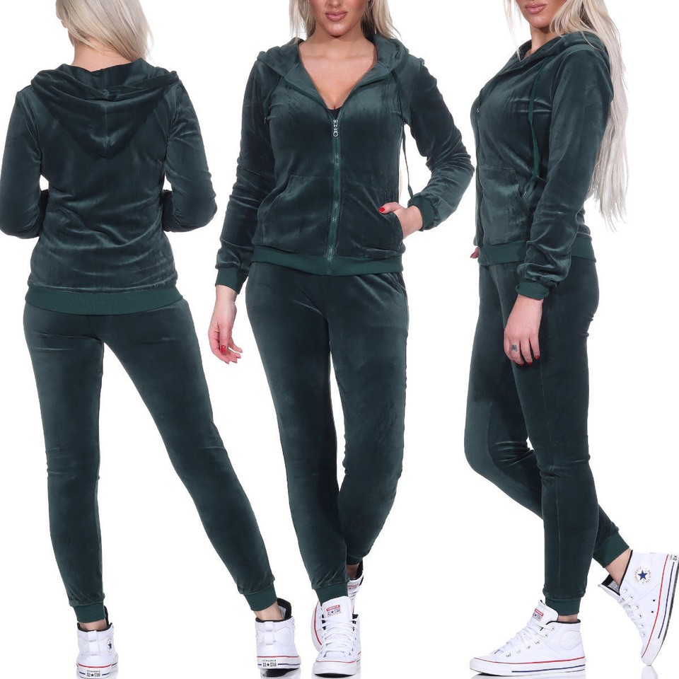 Irevial Damen Nicki Trainingsanzug Kuschelig 2 Teil Produktbild-Vorschau 4