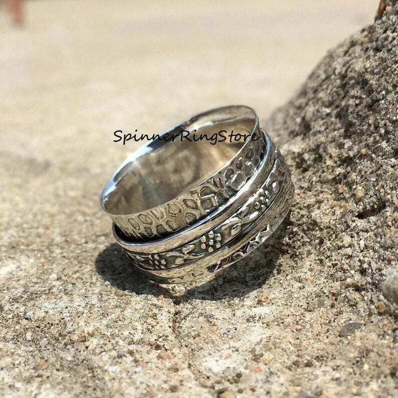 Mens meditation rings sale