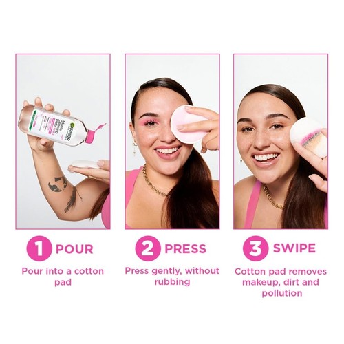 Garnier Acqua Detergente Micellare Detergente Delicato e Struccante per Tutti i Giorni - Foto 5 di 9
