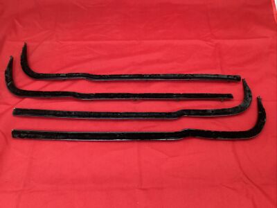 1961-1966 FORD TRUCK DOOR WINDOW SWEEP FELT KIT - LEFT & RIGHT - PREMIUM!