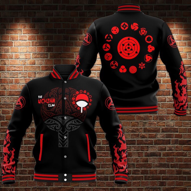 The Uchiha Clan 3D Bomber Jacket