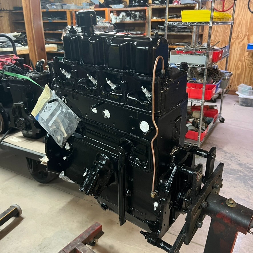 Rebuilt Long Block Willys F134 Engine Jeep, Jeepster, Truck, Wagon