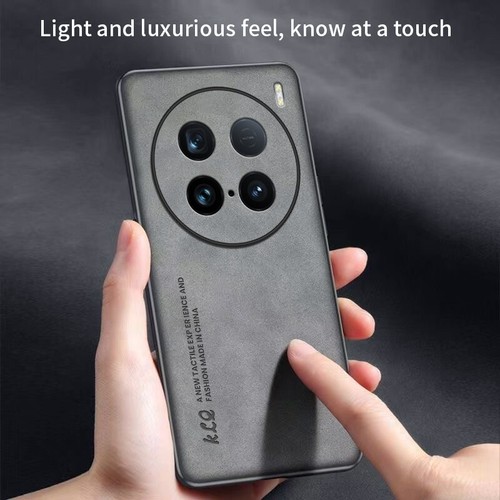 For vivo X100 Ultra, Phone Case Shockproof Retro Hybrid Soft Leather TPU Cover - Picture 3 of 13