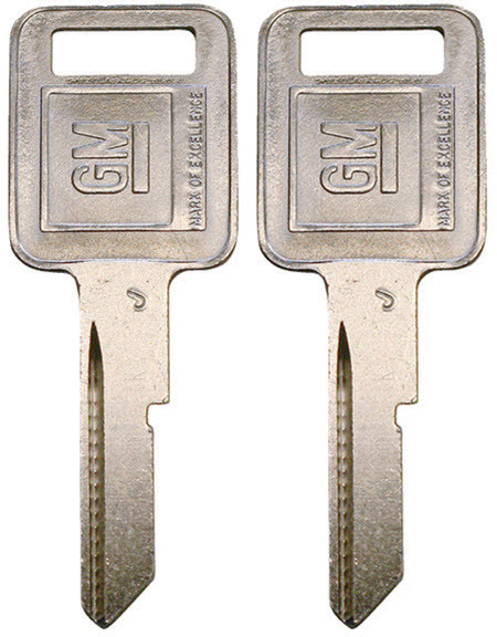 GM Logo OEM Ignition Key Blank Uncut 595311 B44 01154606 2 New GM Logo OEM Ignition Key Blanks - Uncut 595311 B44P B44 01154606 56-E Key Buick - Foto 2