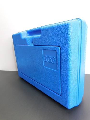 Vintage 1983 Lego Blue Plastic Storage Box Container Carrying Case Only No Legos - Picture 10 of 13