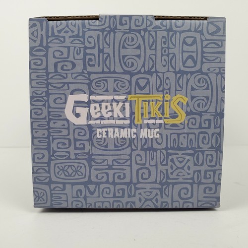 Monsters Geeki Tiki Gill-Man Tiki Glass Green Ceramic Mug 18 Oz - Picture 7 of 11