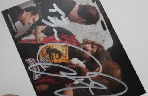 Tommy Dreamer & Mick Foley Signed 2008 Topps WWE Ultimate Rivals Card 44 BAS COA - Picture 6 of 24