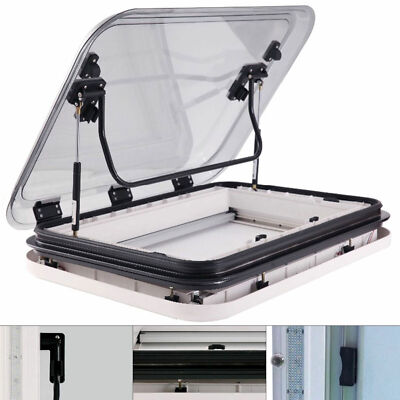 Large Caravan RV Skylight Anti-UV Roof Vent Hatch 500/700/800 x 500 mm cut out
