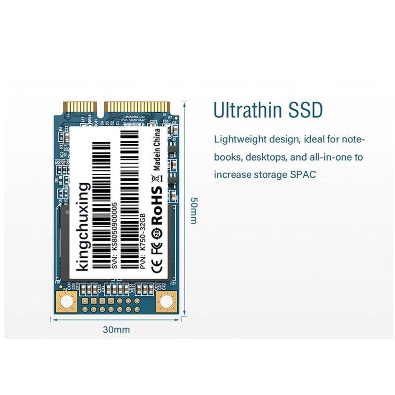 Kingchuxing mSATA SSD 128GB 256GB 512GB Solid State Drive For Desk/Laptop PC UK - Image 4 of 4
