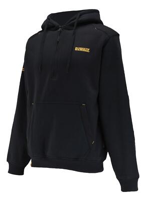 DeWalt Tough Herren schwarz Arbeitskleidung warm Kapuzenschweißshirt Pullover