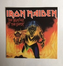 Iron Maiden Sticker - Number Of The Beast