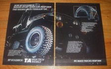 Anuncio de neumáticos BF Goodrich 1984 terreno de barro radial T/A - Jeep Renegade