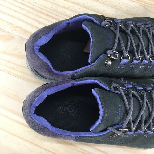 Jambu Shoes Womens 9 M Tuscany Hyper Grip Sporty Sneakers Black Purple Leather - Picture 14 of 17