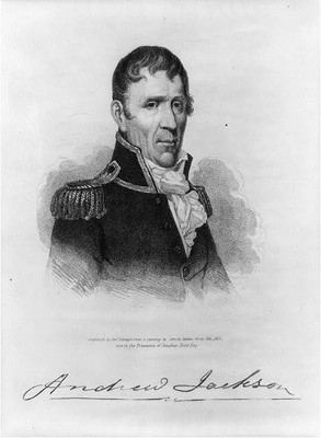 Photo:Andrew Jackson 1815