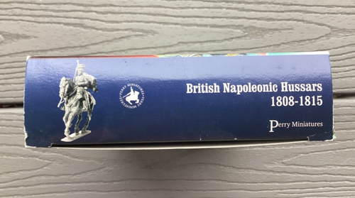 PERRY MINIATURES 28MM NAPOLEONIC BRITISH HUSSARS 1808-1815 HARD PLASTIC 502 NIB - Picture 13 of 13