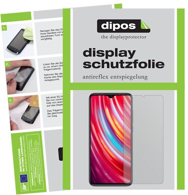 2x Schutzfolie für Xiaomi Redmi Note 8 matt Displayschutzfolie Display Schutz