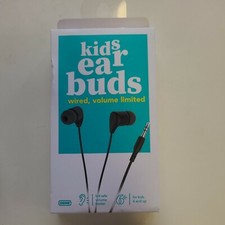 Gems Wired Kids Earbuds Volume Limited For Ages 6 3.5 mm New in Damaged Box