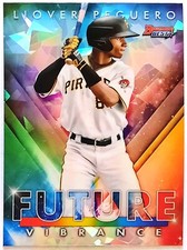 Liover Puegero 2021 Bowman's Best Future Vibrance Atomic Refractor #BFV-22