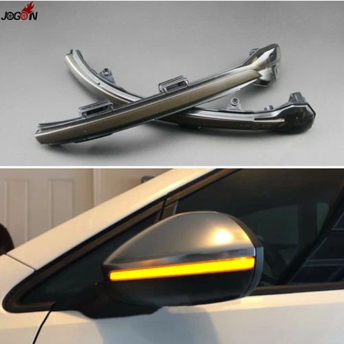For Jetta 7 MK7 A7 VII GLI 2019 Rearview Mirror LED Dynamic Turn Signal Lights