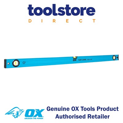OX Tools OX-P503412 Pro Tuff Wasserwaage 1200 mm patentierter Doppelverriegelungsmechanismus