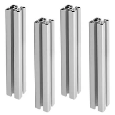 4040 Aluminum Profile T-Slot Anodized Extrusion CNC DIY 40x40mm 200mm, 4 Packs