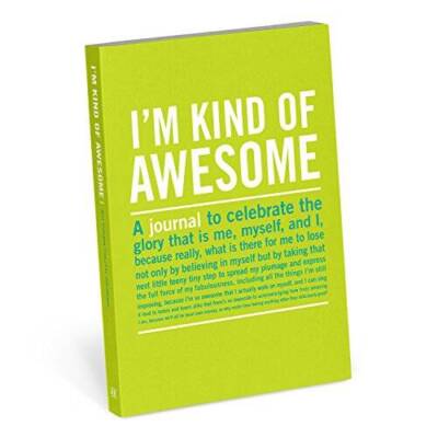 Knock Knock I'm Kind of Awesome Mini Inner-Truth Journal - Diary - GOOD