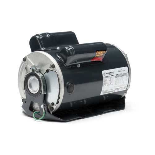 Marathon C1909 Electric Motor 1.5 HP 1725 Rpm 1PH 115/208-230 V 56 5KCR49ZN0785S - Picture 8 of 8