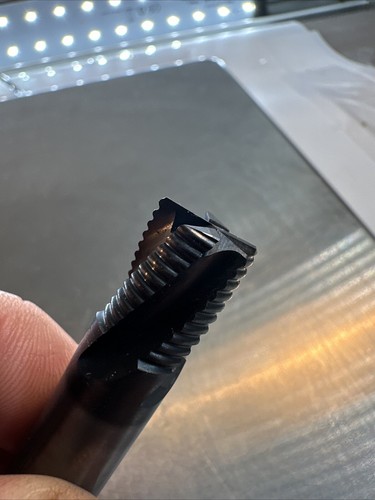 Kennametal 1/2" x 0,625 LOC. 4 Flöten Hartmetall Schaftfräser MDRHEC500S4050 KCPM15 - Bild 4 von 5