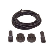 More of Me to Love Elastic Shoelaces, ONE Pair  Clips, Multiple Color Options