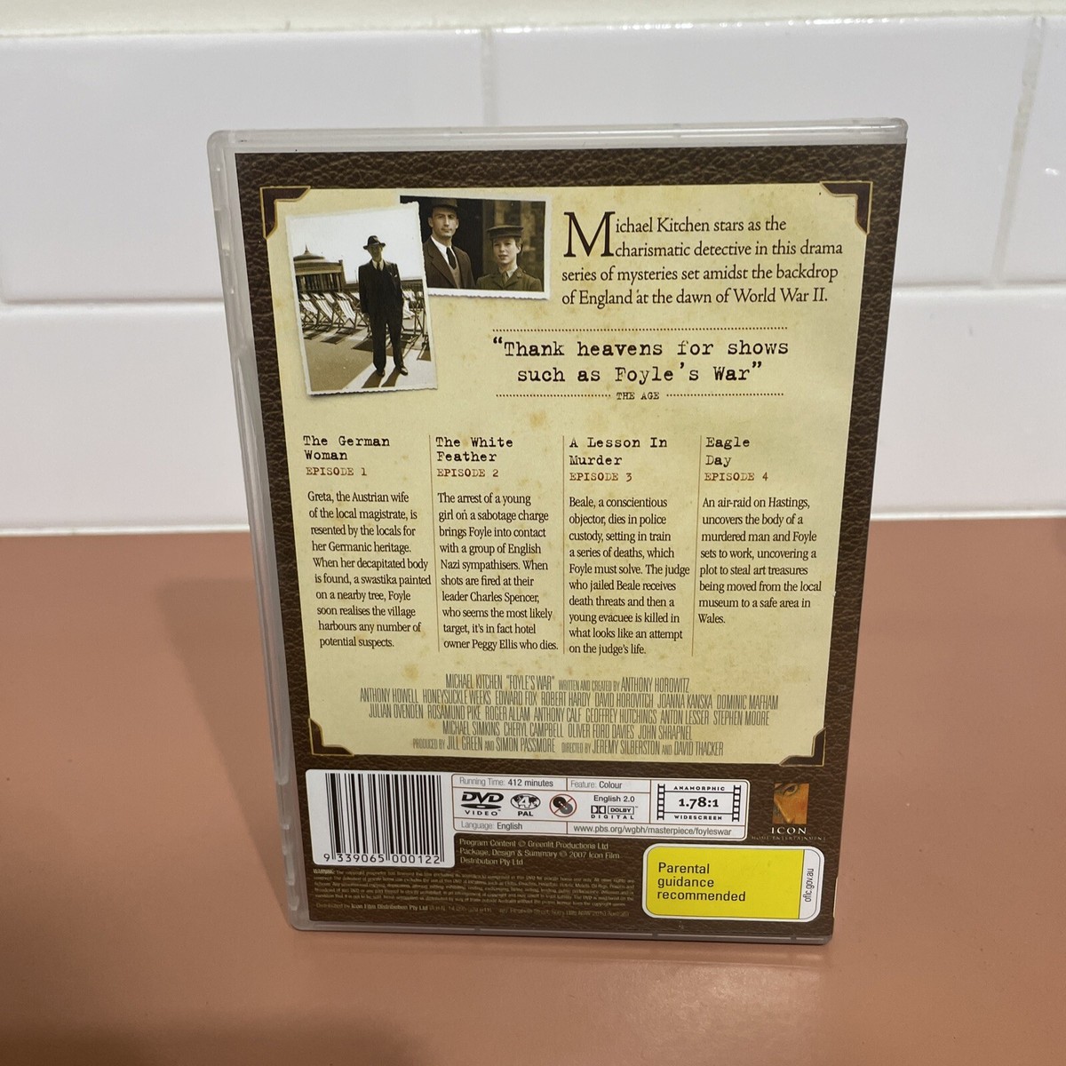 Foyle's War The Complete 1st First Season DVD Region UK