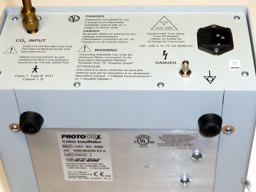 EZEM Protocol Colon Insufflator ProtoCO2L With Quick Ref Guide - Picture 2 of 3