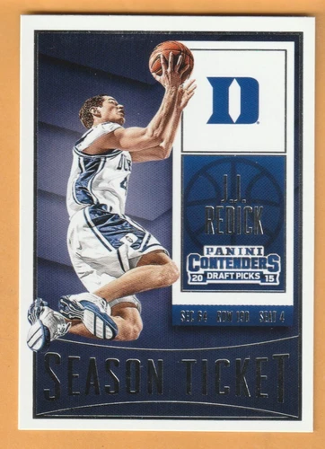 J.J. Redick Duke Blue Devils 2015-16 Contenders Draft #39 Roanoke Virginia