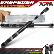 2x Gasfeder Motorhaube Dämpfer 293mm 500N für MINI Mini F55 F56 Mini Cabriolet
