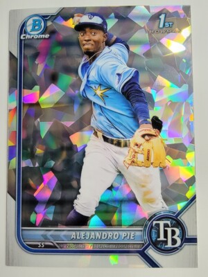 2022 Bowman Chrome 1st ATOMIC Refractor Alejandro Pie Rays #BCP-99 