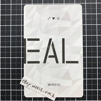 MINGYU 2018 SEVENTEEN CONCERT 'IDEAL CUT' IN SEOUL Official photo