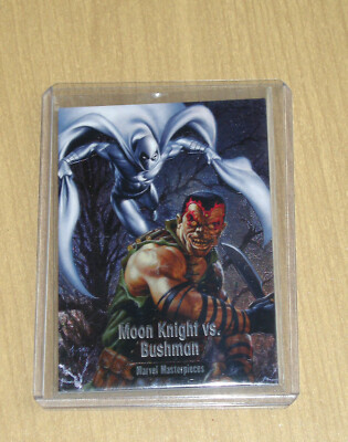 2016 Marvel Masterpieces Jusko Battle Spectra Moon Knight vs Bushman BS-7 BS7