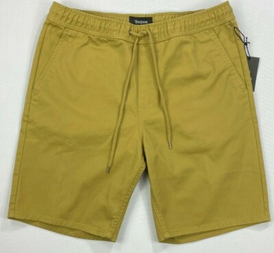 Men's Brixton Madrid ll Hemmed Relaxed Fit Sits at Knee Drawstring Shorts