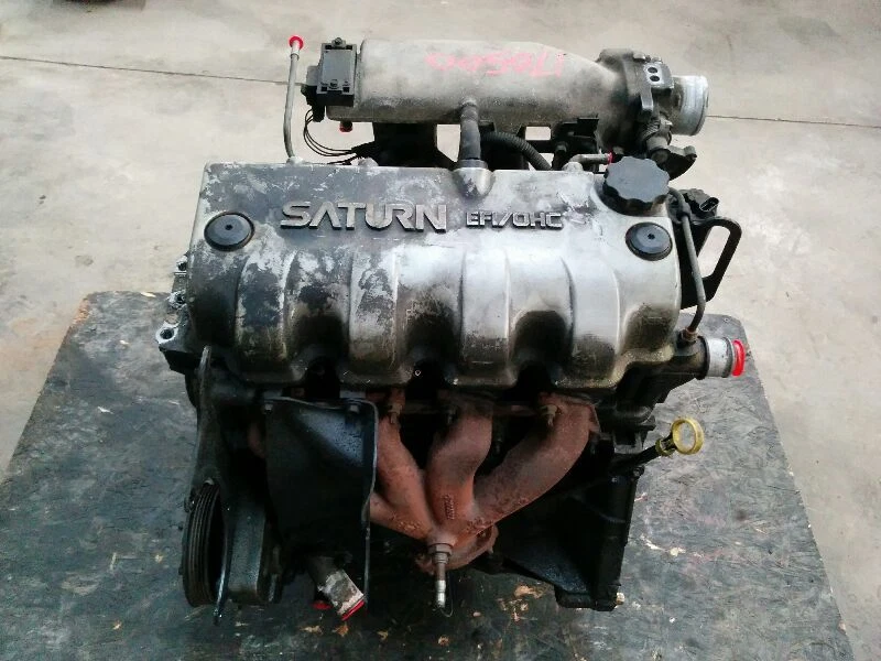 Used Engine Complete Assembly fits: 1999 Saturn S SERIES 1.9L 4-116 SOHC VIN 8 8 Foto 4 de 4