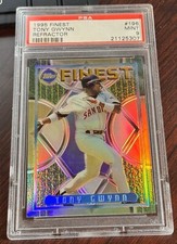 1995 TONY GWYNN TOPPS FINEST REFRACTOR #196 PSA 9 PADRES HOF