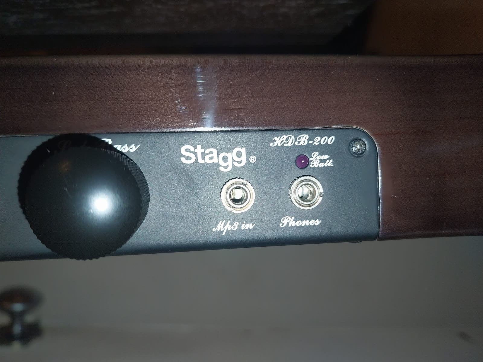 STAGG HDB200 3/4 size electric double bass + gigbag eBay